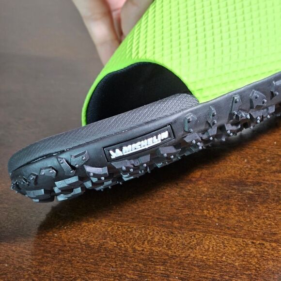 Under Armour UA Project Rock Slides 2.0 Volt Green Black Michelin Gripper 13 New - Picture 6 of 16